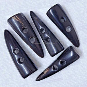 Botones de Cuerno de Primera Calidad, Accesorios de Moda para la Elaboración de Joyería - Product Image 1