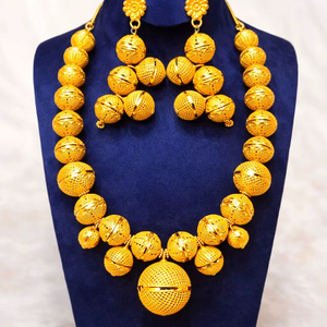 Juego de Joyería para Mujer, Estilo Vintage, Chapado en Oro de 24K, con Circonitas, Diseño Inspirado en India, Listo para Envío, Mejor Compra 2024 - Product Image 1
