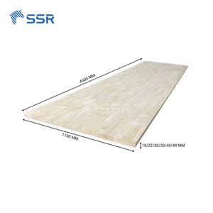 Panel de Madera para Construcción de Escaleras SSR EU - Paneles de Madera de Caucho Ingenierizada con Juntas Dentadas para Escaleras de 4500 mm, 5900 mm de Largo o Personalizadas - Product Image 2