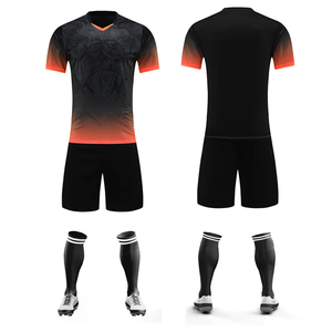 Uniforme de Fútbol de Manga Corta de Secado Rápido de Primera Calidad, MOQ Bajo, Uniformes de Fútbol para Adultos en Venta - Product Image 1