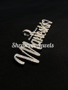 Luxury Hip Hop 925 Solid <b>Silver</b> iced Custom <b>Initial</b> Name <b>Necklace</b> Heart VVS Moissanite Diamond Big Bling Pendant Chic Charm Gift - Product Image 4