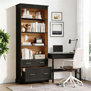 Libreria Verticale con Ripiani e Spazio di Archiviazione - Product Image 2