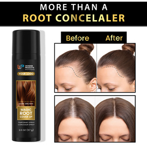 Meilleur spray anti-cheveux gris Magic Root Cover Up en marque privée, couvrance 100% des cheveux gris, effet modulable, avec services OEM/ODM, prix de gros - Product Image 4