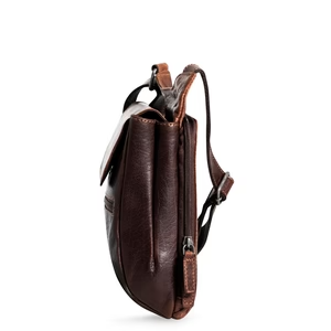 Genuine Leather Chest Bag Adjustable <b>Strap</b> Premium Women Crossbody <b>Backpack</b> Style Bag with Custom Logo Low MOQ - Product Image 3