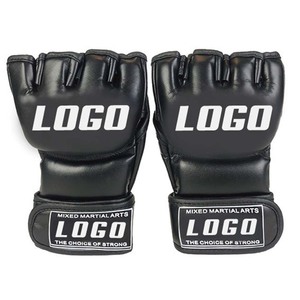 Gants de MMA pour la boxe, les arts martiaux et la pratique en salle de sport - Matériel PU durable, fermeture à boucle réglable, évacuation de l'humidité, protection UV - Product Image 2