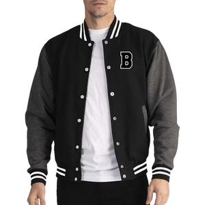 Custom Letterman Varsity <b>Jacket</b> Men's Wool Body Genuine Leather Sleeves Winter Wear <b>Smart</b> Stylish Baseball Varsity <b>Jackets</b> - Product Image 1
