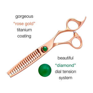กรรไกรตัดผมสำหรับช่างตัดผมมือขวา สแตนเลส 4Cr13 รุ่นปรับแต่งได้ ทันสมัย ใบมีดคมกริบ ตัดได้อย่างแม่นยำ - Product Image 4