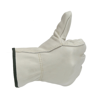 Gants de conducteur en cuir véritable sur mesure, OEM ODM, respirants, confortables, résistants, fournisseur de gants de travail - Product Image 4