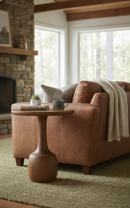 โต๊ะข้างโซฟาไม้เนื้อแข็งสไตล์กลางศตวรรษ สำหรับห้องนั่งเล่น ห้องรับประทานอาหาร ห้องนอน โรงแรม บาร์ ร้านอาหาร และวิลล่า - Product Image 2