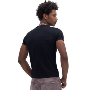 T-shirt ajusté pour homme, coupe athlétique, manches courtes, extensible, confortable, idéal pour la gym, l'entraînement et le sport. - Product Image 2