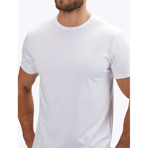T-shirt pour homme de haute qualité, design personnalisé, coupe ajustée, sportif, séchage rapide, respirant, écologique, couleur unie, adulte, 120 grammes - Product Image 5