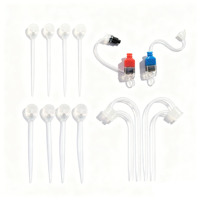 Tube sonore pour aides auditives, pièces en plastique moulées par injection, traitement personnalisé