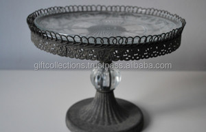 Handmade Eco-Friendly Metal Customized Size Cake Stand Unique Design Iron Wedding Serving Stand GIFT COLLECTIONS GC76729 - Product Image 5