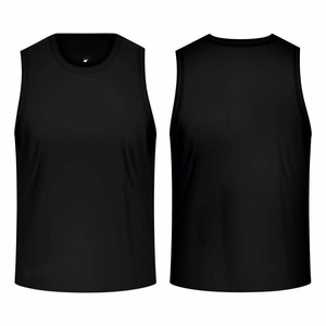 Camiseta Deportiva sin Mangas para Hombre, Cuello Redondo, Secado Rápido, Transpirable, Ligera, de Poliéster, Ajuste Atlético, para Gimnasio y Running - Product Image 1
