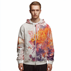 Sweat-shirts personnalisés sublimés et brodés pour hommes et femmes, sweat-shirts à capuche tendance, impression par sublimation numérique - Product Image 4