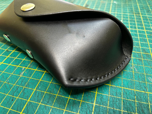 Luxury <b>Slim</b> Genuine Leather Glasses Cover Handmade Cowhide Pouch Soft Vintage Travel Spectacles Case Holder LGC-0070 - Product Image 6