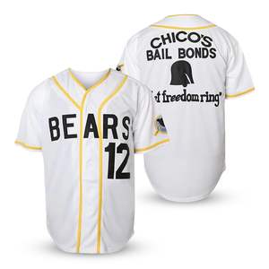 Camiseta de Béisbol Personalizada para Equipo, Uniforme Deportivo Transpirable de Poliéster, Camiseta Estampada por Sublimación para Entrenamiento y Partidos - Product Image 1