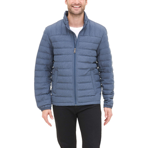 2025 <b>Top</b> Trending Unisex Canvas Puffer Jacket Thick Waterproof Breathable Winter Stand Patchwork Good Quality Comfortable Best - Product Image 2