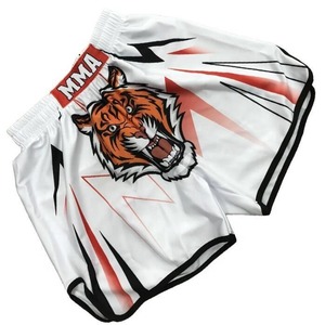 Shorts de Muay Thai sur mesure fabriqués en usine, shorts professionnels de Muay Thai pour hommes, shorts d'arts martiaux MMA, shorts de combat Muay Thai - Product Image 3