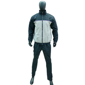 Custom Men Windbreaker Tracksuit Waterproof Hooded <b>Jacket</b> Pants Set <b>Lightweight</b> Windproof Sportswear Breathable Outdoor <b>Running</b> - Product Image 6