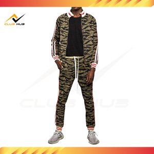High Quality Winter Solid Men's <b>Hoodies</b> Sweatshirt Sets Breathable <b>Lightweight</b> Polyester/Cotton Fleece Jogger Tracksuit Made - Product Image 4