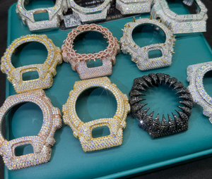 DW6900 Compatible Custom Watch Iced Out Bezel Steel <b>Case</b> High Quality Build Custom DW6900 Style Mod Watch - Product Image 5