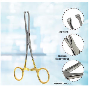 Fabricant d'instruments chirurgicaux, forceps Allis en acier inoxydable, forceps chirurgicaux médicaux réutilisables Allis - Product Image 4