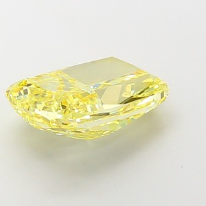 Diamant jaune vif fantaisie de qualité supérieure 6,07 ct, taille coussin, VS1, polissage excellent, pour bagues de fiançailles de luxe sur mesure, directement de la part du fabricant. - Product Image 2