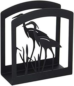 Rustic Metal Napkin <b>Holder</b> Decorative Iron <b>Tissue</b> Rack Suitable For Farmhouse Dining Table And <b>Kitchen</b> Counter Arrangements - Product Image 1