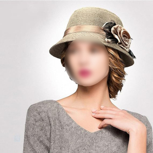 Casquette Gavroche Noire Femme en Laine 100% Tendance à Rayures Fines avec Visière et Anneau Métallique pour Hiver, Fêtes et Activités Extérieures – Vente en Gros - Product Image 5