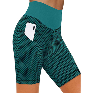 Shorts Bermuda Corail pour Femme, Taille Mi-Haute, Fermeture Boutonnée, Couleur Unie, Coton Oxford, Style Décontracté avec Poches - Product Image 1