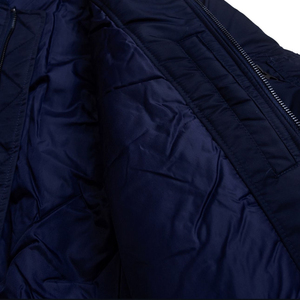 <b>Mens</b> Winter Bomber <b>Jacket</b> Polyester Stand Collar Zip Up <b>Flight</b> <b>Jacket</b> Windproof Breathable Custom Logo - Product Image 6