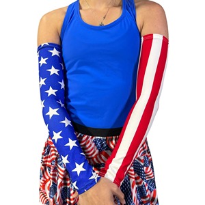 Premium <b>Compression</b> <b>Arm</b> <b>Sleeve</b> Breathable Skin-Friendly Sports Support UPF50+ Polyester Spandex Blend Unisex All Seasons - Product Image 6