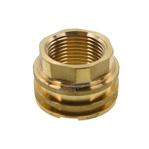 Brass Ultrasonic <b>Insert</b> Polished ISO Certified Precision <b>Threaded</b> Fastener for Plastic Moulding and Industrial Applications - Product Image 1