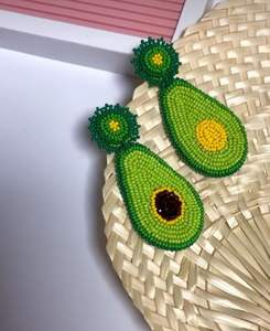 ต่างหูแบบใหม่ CUFF งานปักมือจากอินเดีย สำหรับผู้หญิงและเด็กผู้หญิง ใช้ในงานปาร์ตี้ - Product Image 1