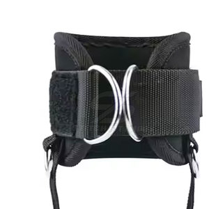 สายรัดข้อเท้าสำหรับฟิตเนสและการออกกำลังกายในยิม รองรับการฝึกแบบเคเบิล บุนวมอย่างนุ่มนวล ใช้งานได้สบายและทนทาน - Product Image 6