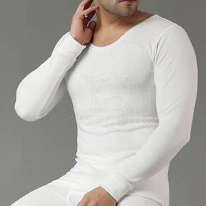 Camiseta Térmica 100% Algodón Ecológica Transpirable Suave con Costuras Duraderas Adecuada para Venta al por Menor/Mayor - Product Image 5