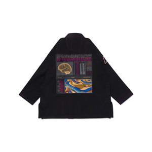 Black Wholesale Shoyorol Quick Dry Loose Fit Breathable Durable 100% Cotton Brazilian Jiu Jitsu Kimono <strong>Gi</strong> Martial Arts Uniform - Product Image 6