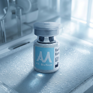 AM BIOTECH OEM พรีเมี่ยม เอ็กโซจิโอว์ เอ็กโซโซม ผลิตภัณฑ์บำรุงผิวเข้มข้น สำหรับวัตถุดิบเครื่องสำอาง ช่วยลดเลือนริ้วรอยและปรับผิวขาวกระจ่างใส - Product Image 4
