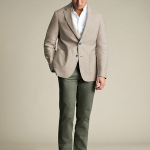 Blazer léger et respirant pour homme, écologique, pour les voyages, design personnalisé, coupe ajustée pour adultes - Product Image 6