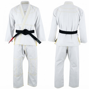 Uniforme de Judo Personalizado 100% Algodón Unisex, Kimono Duradero para Artes Marciales, Gi de Entrenamiento y Competición con Logotipo Personalizado, 360g, Fusión sin Costuras - Product Image 6