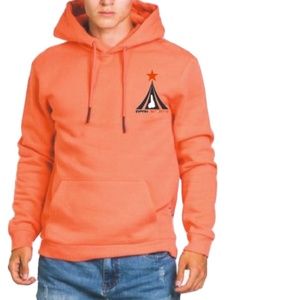 Sweats à capuche 100% coton de haute qualité pour hommes, vêtements d'hiver brodés - Product Image 1