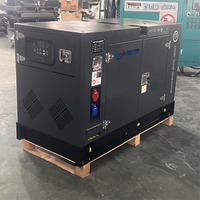 Groupes électrogènes diesel insonorisés silencieux 20 kVA 25 kVA, générateurs portables 12 kW 15 kW 30 kW pour usage domestique avec moteur diesel et AVR