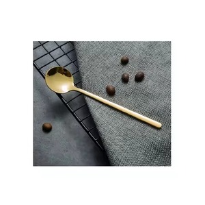Modern Design Metal Coffee Tea Spoon Stainless Steel Sugar Stirring Spoon Dessert Cutlery Table Stylish - Product Image 4