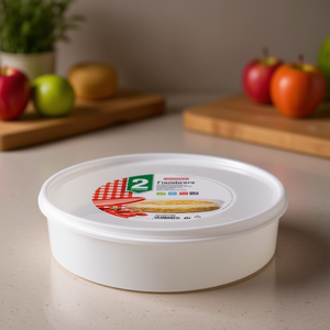 Contenitore Rotondo per Alimenti da 2L (Fiambrera) per un'Organizzazione Efficace - Product Image 2