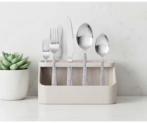 Ensemble de cuillères martelées élégantes, idéal pour les réunions de famille, les événements spéciaux, les dîners à la maison, les hôtels, les restaurants et les célébrations - Product Image 3