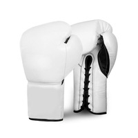 Gants de boxe professionnels pour adultes 8 oz 10 oz, en cuir de vachette, fermeture auto-agrippante, vente en gros fabricant fournisseur