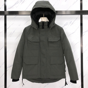 Parka à capuche unisexe style canadien, imperméable et matelassée, idéale pour l'hiver – Vente chaude pour le commerce transfrontalier - Product Image 4
