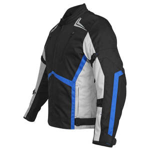Veste de moto de qualité professionnelle en Cordura, personnalisable avec le nom et le logo de l'équipe, vêtements de sport, veste de course unisexe, imperméable. - Product Image 2