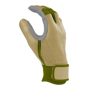 ELIXE SPORTS Gants de frappe en cuir beige, design rembourré pour la main gauche, fermeture auto-agrippante, unisexe, adulte, entraînement, légers, respirants - Product Image 2
